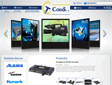 Tablet Screenshot of cordi.com